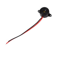Electronic Buzzer Alarm 24V 85dB Black 3PCS