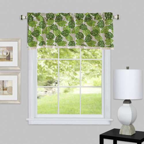 Gardingardiner Valance Ekstra Bred Kort Vindue