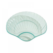 Pratos multiuso transparentes para lanches (6 unidades)