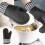 Gants de micro-ondes en coton et gel de silice (lot de 2) 1
