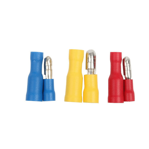 Conectori de sertizare izolați tip Bullet, 100 buc. 1