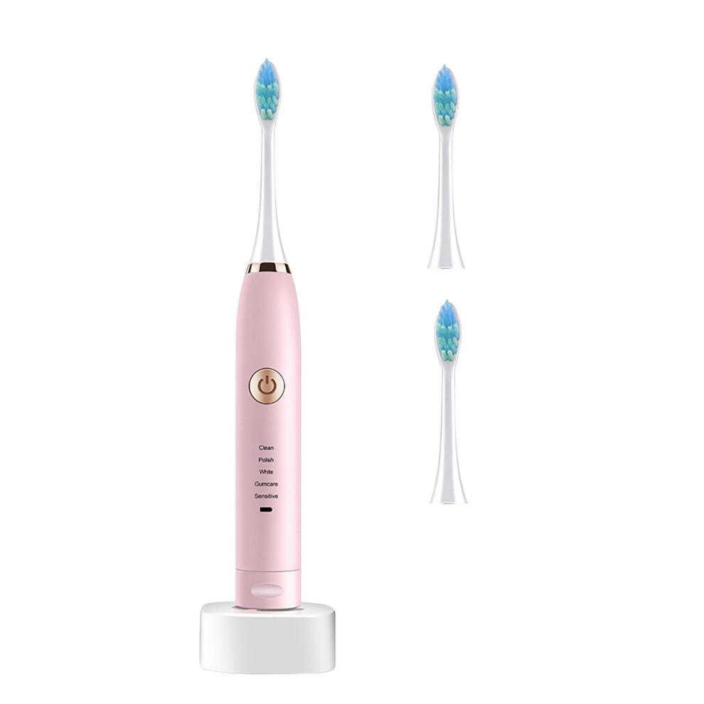 Electric Toothbrush USB Rechargeable Waterproof 1pc