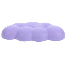 Reposamuñecas para ratón gaming con espuma viscoelástica y forma de nube.