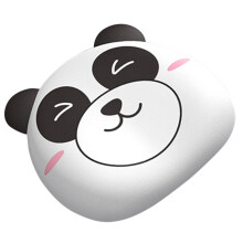 Tapis de souris antidérapant avec repose-poignet pour ordinateur portable, panda