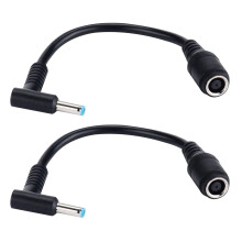 Adaptador de cable de alimentación para HP Ultrabook de 7,4 x 5,0 hembra a 4,5 x 3,0 mm (en ángulo)