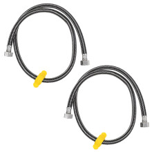 Stainless Steel Toilet Braided Hose for Hot and Cold Water,