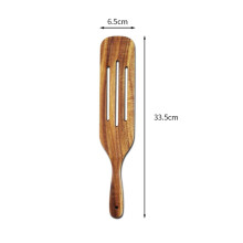 Fa spatula konyhai tapadásmentes főzéshez (1 db)