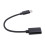 Type-C hann til USB hunn forlengerkabel svart 1