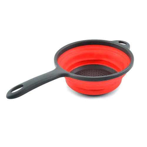 Passoire pliable en silicone avec poignées (1 pièce)