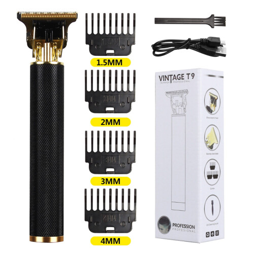 Set de barbero inalámbrico Kayannuo con carga USB (1 set)