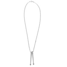 Collar con baquetas de acero inoxidable (1 pieza)
