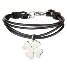 Conjunto de pulsera y pendientes colgantes para el Día de San Patricio (1 par)