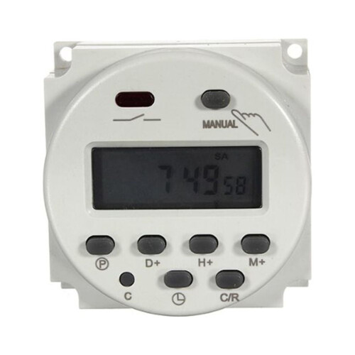 Ease12V LCD programozható relé 16A beltéri