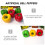 Poivrons artificiels (2 pièces) 2