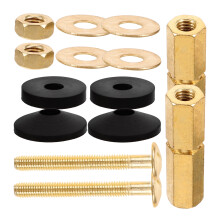 Toilet Tank Parts Kit with Screws Bolts and Gasket