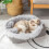 Cat Bed Washable Plush Calming Bed for Small Medium Cats 3