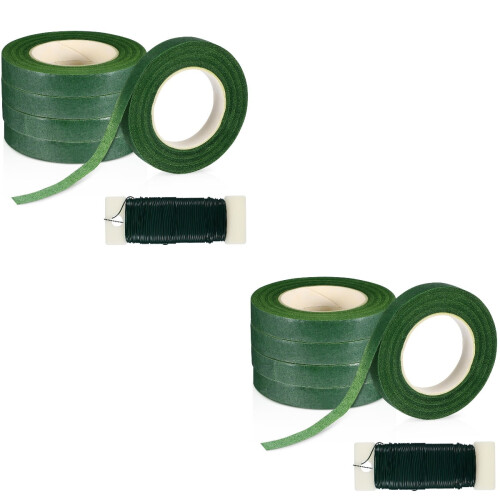 Magnetisk blomstertape grøn 2 sæt