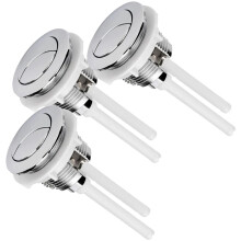 Toilet Tank Button Glacier Bay Round Head 3 Pcs