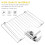 Grille de refroidissement en acier inoxydable pour barbecue 5