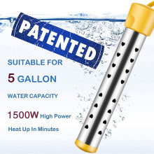 Floleo Pool Heater Stainless Steel 1500W
