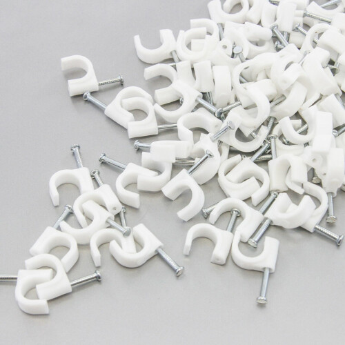 Clips para cables de 12 mm, 200 unidades 1