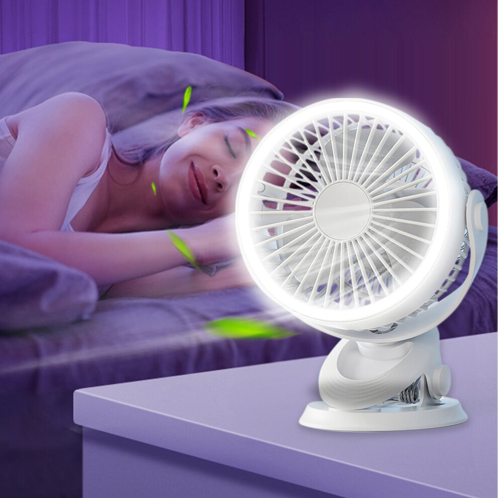 Kayannuo Usb Rechargeable Clip-On Desk Fan 1 Unit 9107258556264