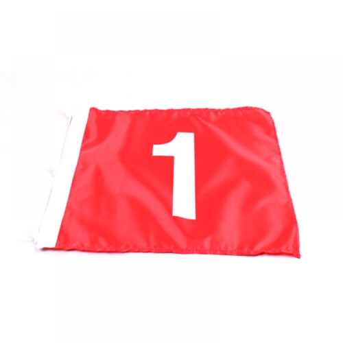Prettyui golf flagsticks with flags for practice holes