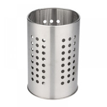 Soporte para cubiertos de acero inoxidable con drenaje (1 pieza)