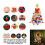 23-Inch Mini Desktop Christmas Tree Warm White Lights 4