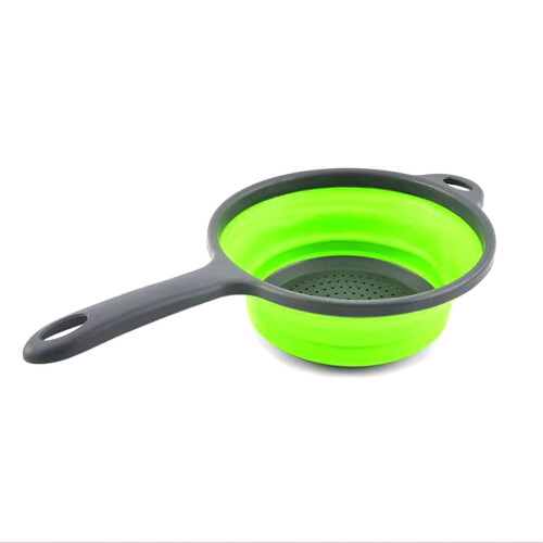 Passoire pliable en silicone avec poignées (1 pièce)