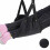 Foot Hammock for Airplane and Office Use 2 pcs Black 5