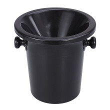 Cuspidora de vinho em aço inoxidável com balde de despejo