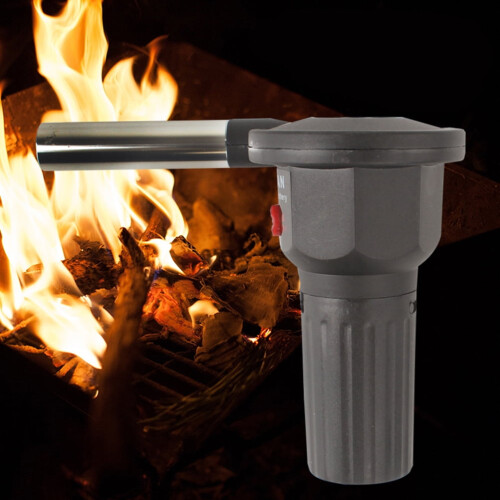 Soffiatore d'aria portatile a batteria per barbecue (2 pezzi) 2