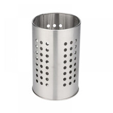 Soporte para cubiertos de acero inoxidable con drenaje (1 pieza)