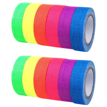 Fluoreszierendes Bühnenband UV-Leuchten Dekorativ 12 Rollen