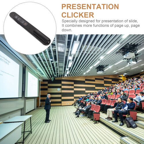 Stylo de commande multimédia PowerPoint avec télécommande pour l'enseignement au bureau, 1 pièce 2