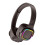 Fones de ouvido Bluetooth Penkiiy com luzes RGB e subwoofer. 1