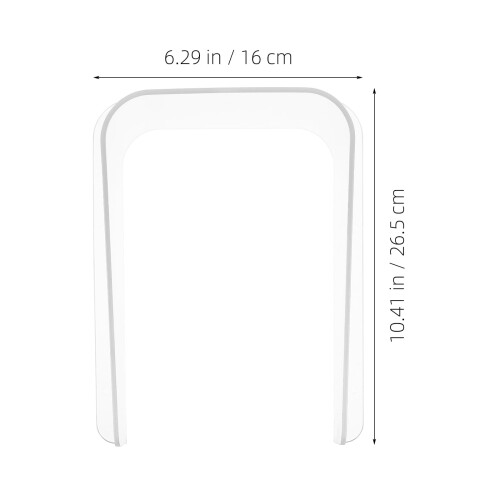 Capa protetora para campainha, resistente à água e à chuva (1 unidade).