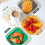 Transparent benunderkop til frugtsnacks 1 stk. 6