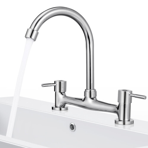 Robinet mitigeur double usage pour évier de cuisine (1 unité)