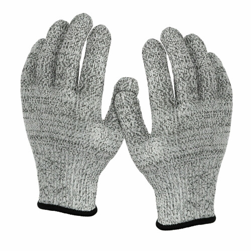 Cut-Resistant Butcher Gloves Level 5 Protection 1 Pair