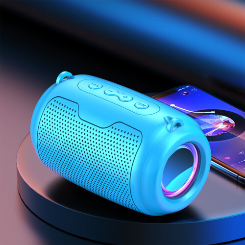 Altoparlante Bluetooth wireless con subwoofer, mini portatile