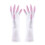 Rubber Cleaning Gloves Reusable Waterproof Size M Pink 1