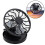 Ventilador de mão Floleo com mecanismo de inclinação de 2,36 polegadas 1