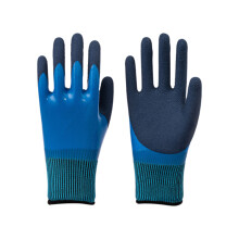Winter Work Gloves Latex Fully Soaked Waterproof 1 Pair