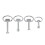 Universal Triangle Spanner Key Set 4 pcs 1