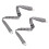 Hard Hat Sweatband Adjustable Strap 2 Pcs 1