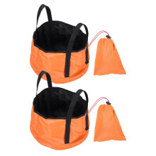 2 set hopfällbara vattenbassänger resebassänger utomhusvattenhinkar