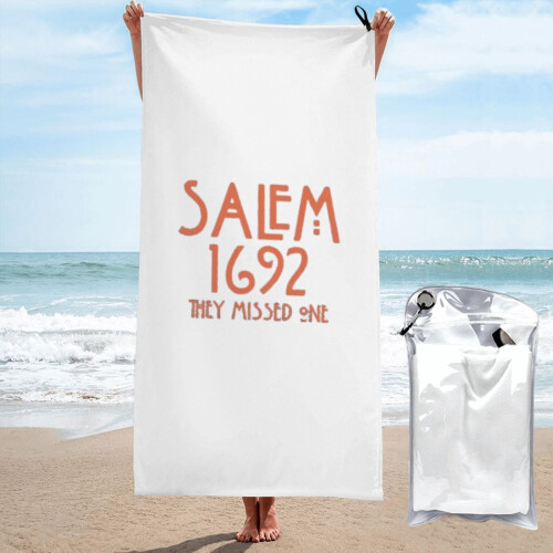 Salem1692 Πετσέτα Θαλάσσης Crescent Witchcraft από Μικροΐνες 30x60