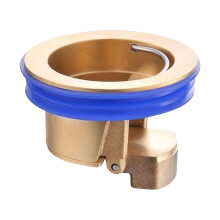 Válvula de escoamento unidirecional de latão para vaso sanitário (1 peça)